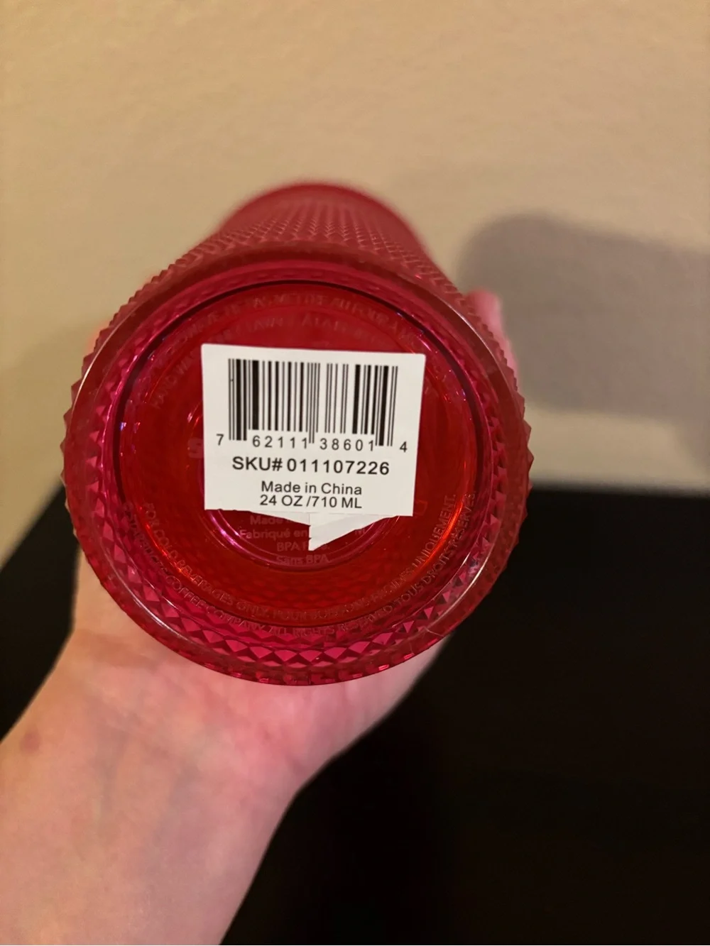 Starbucks Studded Tumbler - Hot Pink